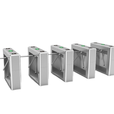 Subway Security Tripod Full Height Turnstile , Access Control Wheel Mechanical Turnstile